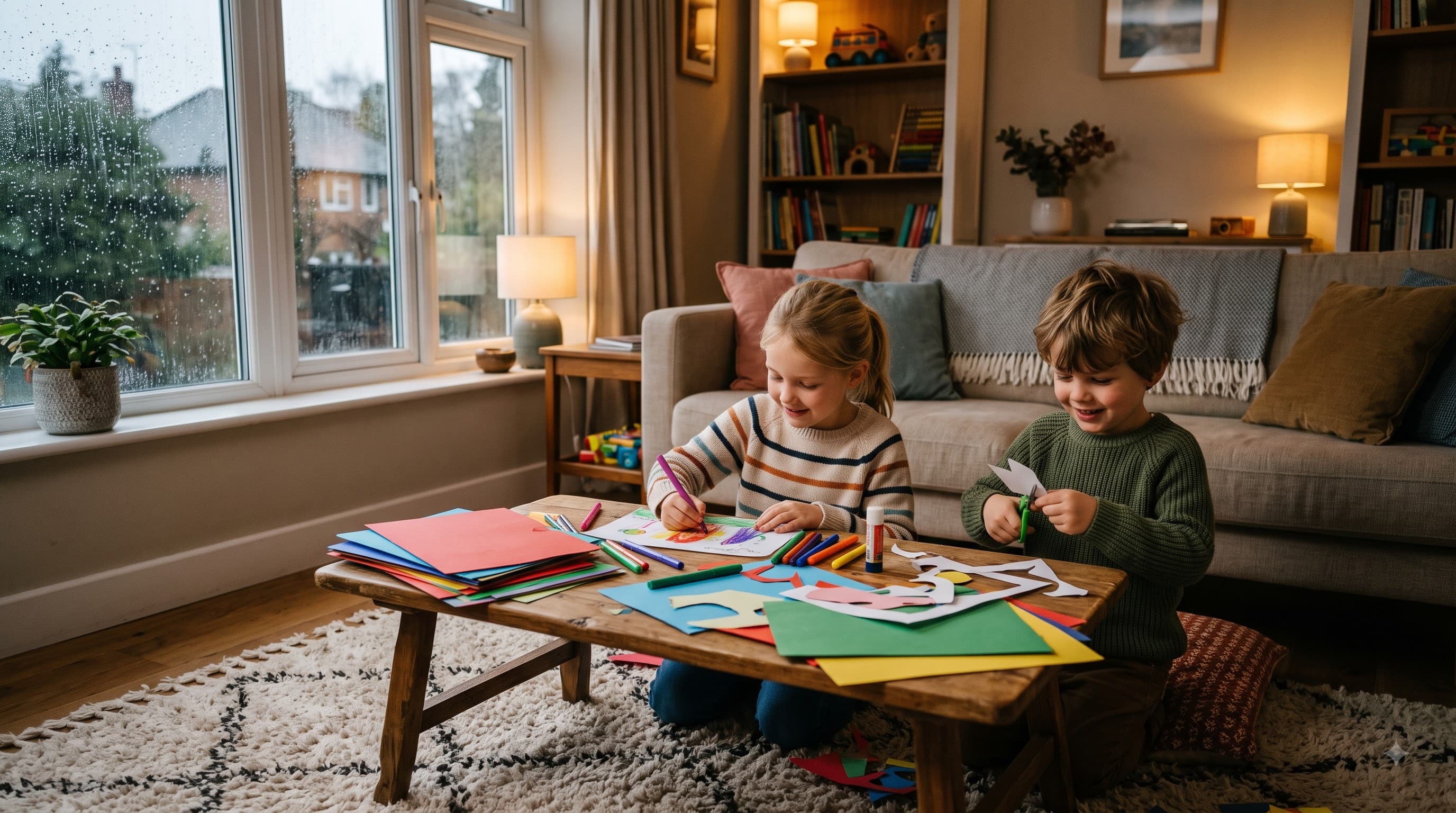 10 Engaging Screen-Free Rainy Day Activities for Kids (That Keep Boredom at Bay)