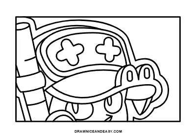 Alli Icon Brawl Stars Coloring Page (Free Coloring Page – Free PDF coloring page preview
