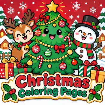 Christmas coloring pages